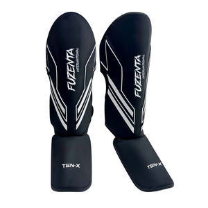 Protège-tibias en cuir de vache véritable de haute qualité pour MMA, kickboxing, Muay Thai, boxe, protège-tibias personnalisés pour la boxe - Product Image 2