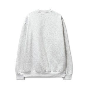 Sudadera de cuello redondo de gran tamaño para hombre de algodón 100%, suéter bordado de manga larga cómodo con diseño recortado para invierno - Product Image 2