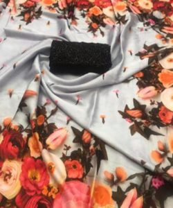 Sari Silk prêt à porter vêtements de mariage de fête indiens en prix de gros broderie traditionnelle travail banarasi khadi - Product Image 1