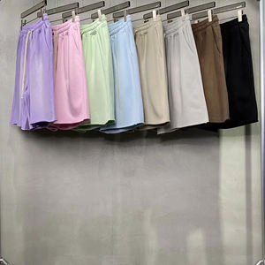 Shorts de sport unisexes en molleton français personnalisés en gros 2026, logo personnalisé, impression personnalisée, 100% coton, poids lourd, shorts pour hommes - Product Image 6