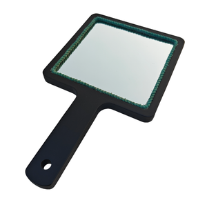 Espejo de Mano Elegante, Espejo de Vanidad Personal Duradero y con Estilo para Uso Diario, Maquillaje y Viajes, Fácil de Sostener con Agarre - Product Image 3