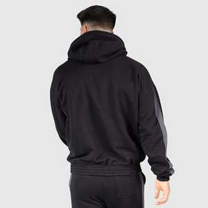 Wholesale Custom Logo <b>Print</b> Embroidery High Quality <b>Neutral</b> Combed Cotton Fleece Regular Fit Breathable Winter Hoodie Men - Product Image 3