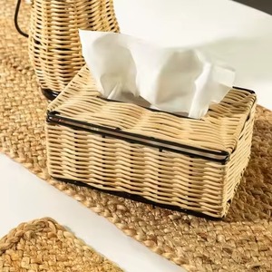 Boîte à mouchoirs moderne en métal avec taille/couleur/forme personnalisable Porte-serviettes durable pour la maison et l'usage commercial - Product Image 2