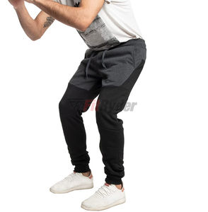 Pantalones de Entrenamiento Personalizados OEM transpirable gris sudor polar Jogger para hombres cintura elástica pantalones de chándal en blanco de moda al por mayor OEM - Product Image 4