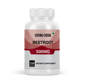 Cápsulas de Extracto de Remolacha Natural Antioxidante de Haryana, 150 Unidades, Suministro de Fábrica con Etiqueta Privada Personalizada, OEM ODM - Product Image 1