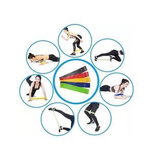 Set de Bandas de Resistencia para Pilates, 5 Niveles, con Bolsa de Transporte - Product Image 2