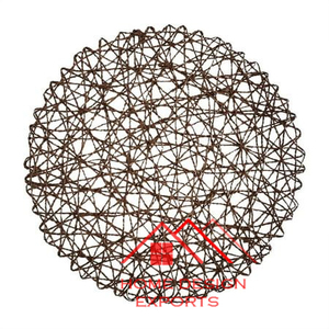 <b>Table</b> & <b>Table</b> Ware Use Customized Handmade Design Best Selling Kitchen Accessories Mesh Design Charger Plate for Dining - Product Image 2