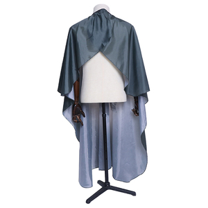 Capa de corte de cuello de silicona para peluquería, superventas, 2025, capas de nailon de alta calidad, Impresión de logotipo personalizado - Product Image 5