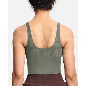 Tops deportivos de alta calidad para mujer, ropa de yoga y gimnasio de secado rápido, camisetas de yoga transpirables de diseño Premium para mujer al por mayor - Product Image 6
