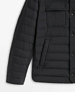 Veste matelassée à la mode pour hommes-Manteau d'hiver léger, isolé et résistant à l'eau pour une utilisation décontractée et en plein air - Product Image 2