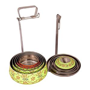 Food Container Metal Tiffin <b>Box</b> for Kids Adults Multi Layers Stainless Steel <b>Lunch</b> <b>Box</b> for Office - Product Image 5