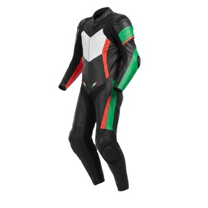 Combinaison de moto en cuir pour homme avec logo personnalisé, vente en gros, équipement de protection professionnel, combinaison monopièce pour motard, combinaisons avec protections CE - Product Image 4