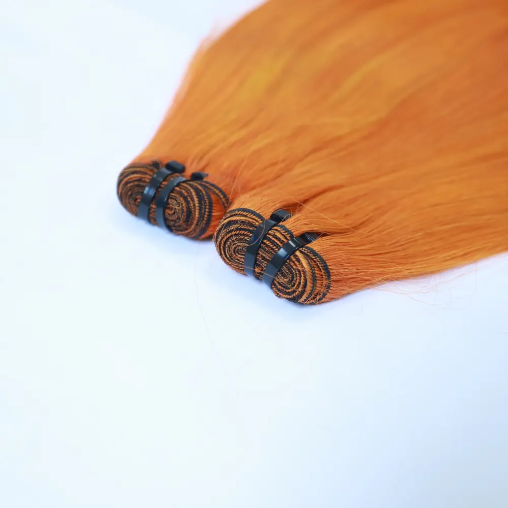 long orange hair