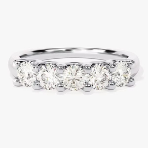 Anillo de estilo bohemio con piedras preciosas de topacio blanco para mujer, Plata de Ley 925 hecha a mano, joyería de boda, Regalo para mamá - Product Image 1