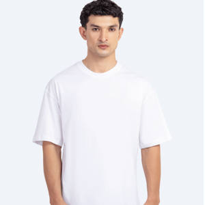 Vente en gros de t-shirts de haute qualité pour hommes 100% coton design grande taille élégant avec impression de logo personnalisé transfert de chaleur numérique - Product Image 1