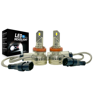 Bombilla de faro LED H8 H11 100W Canbus 20000LM H4 H7 9005 9006 PSX26 5202 880 881 H15 12V Luces LED Para Automotriz White 6500K - Product Image 1