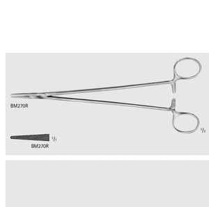 Fórceps de base portaagujas de cirugía general de instrumentos quirúrgicos manuales ADSON para sujetar agujas de forma segura - Product Image 6
