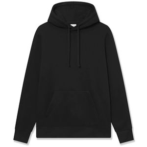 Sweat à capuche surdimensionné Streetwear de haute qualité pour hommes avec manches longues en coton teint uni de haute qualité avec broderie de logo personnalisée - Product Image 1