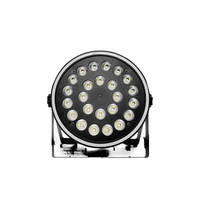Lumière PAR LED P2708R/ P2708R-2 27*8W RGBW, contrôle DMX plat en plastique pour éclairage de scène de fête d'événement