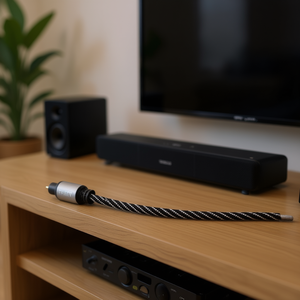 Cable de audio óptico de 1,5 m con conector ODT de tela, modelo 00127112 - Product Image 3