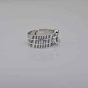 แหวนพลอยเพอริดอทธรรมชาติวินเทจ925เงินสเตอริงเครื่องประดับงานหมั้นแฟชั่นเพชรงานแต่งงานวันครบรอบ - Product Image 3