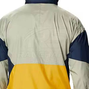 Chaqueta Cortavientos Ligera para Hombre, Impermeable, Transpirable, Chaqueta Informal para Exteriores - Product Image 5