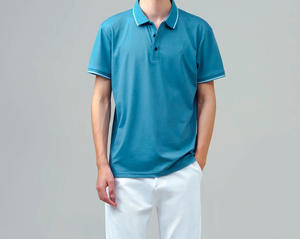 T-shirts respirants et écologiques pour hommes, vente en gros, vêtements de sport d'été pour l'extérieur, logo personnalisé, commande d'échantillon - Product Image 1