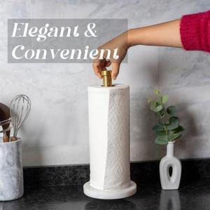 Porte-serviettes en acier inoxydable doré, élégant et durable, écologique pour bureau à domicile, hôtel et restaurant - Product Image 2