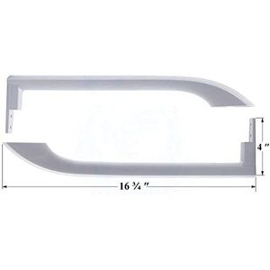 Poignées de porte en métal pour réfrigérateur Frigidaire - Compatibles avec 5304506469 5304504507 5304486359 - par Lifetime Appliance - Product Image 2