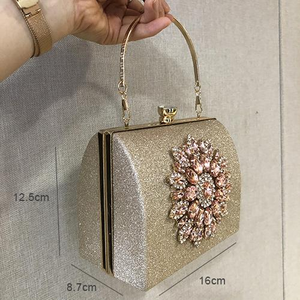 Bolso de mano negro moderno para mujer, bolsos de cuero para mujer, bolsos de mano para mujer, Mini bolsos para mujer a precio de fábrica al por mayor - Product Image 3