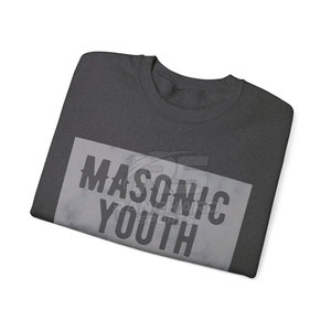 Sweat-shirt respirant pour homme avec logo maçonnique, emblème maçonnique, sweat-shirt à col rond pour homme - Product Image 3