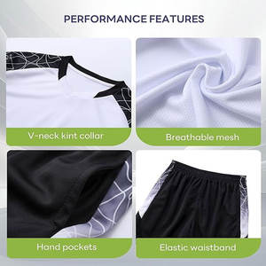 2025 réversible 100% Polyester maillot de basket-ball pour hommes personnalisable personnalisé respirant uniforme d'entraînement grande taille - Product Image 4