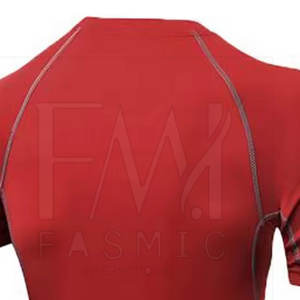 Le plus demandé prix raisonnable nouveau hommes Rash Guard Spandex/Polyester haute qualité Rash Guard avec tissu personnalisable - Product Image 5