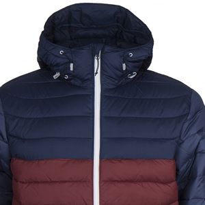 Veste d'hiver matelassée en toile de haute qualité pour hommes et femmes, logo personnalisé, col montant, style streetwear - Product Image 3