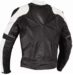 แจ็กเก็ตหนังมอเตอร์ไซค์สำหรับแข่งได้รับการรับรอง CE พร้อมโลโก้ที่กำหนดเองระบายอากาศและกันลมสำหรับถนนขนาดพิเศษ - Product Image 4