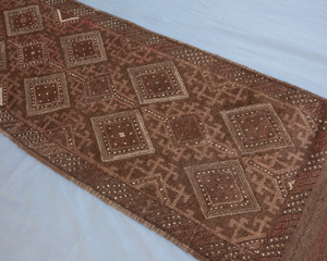 Tapis de prière en laine noué à la main de style kilim moderne luxueux pour la décoration de la maison, tapis de salon, chambre d'enfant, bureau, hôtel - Product Image 1