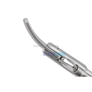 Ciseaux - 30 lames en acier inoxydable fortement courbées, tige de 5 mm, longueur de travail de 7'' (17,8 cm), poignée à pression de 12'' (30,5 cm), VATS - Product Image 6