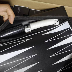 New Customized Handmade Portable Smart Soft <b>Traveling</b> PU Leather Foldable Roll-up <b>Backgammon</b> Luxury Game <b>Set</b> for Outdoor Party - Product Image 2