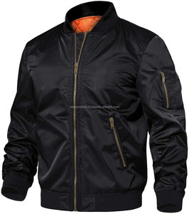 Service OEM en gros, conception personnalisée, veste d'hiver pour homme, manches longues, bomber en polaire, 100% coton, 300g, uni, dernières conceptions, taille XL - Product Image 4