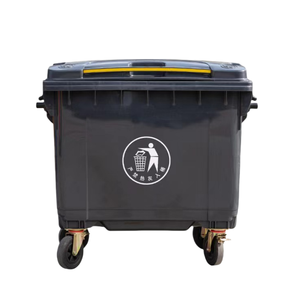 Fabrik großhandel 660L/1100L Großer mobiler Mülleimer mit Rädern, großer Kunststoff abfall behälter Mülleimer - Product Image 5