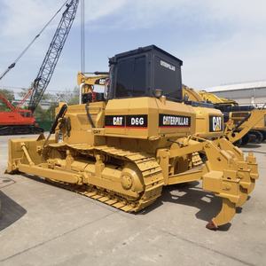 Bulldozer sobre orugas Caterpillar D6G original usado de alto rendimiento Bulldozer CAT D6G usado Japonés para la venta caliente - Product Image 1