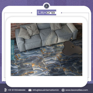 600x600mm Full Body Marble Look High Glossy Tile for Floor Ceramic Durable Porcelain Floor Tile - Product Image 4