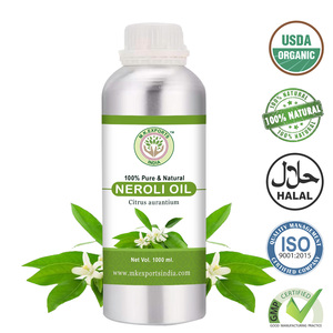 Huile essentielle de néroli naturelle Huile pure de citrus aurantium en vrac Vente en gros Marque privée Soins de la peau Parfumerie Fabricant de qualité - Product Image 4