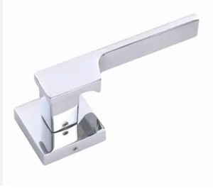 Pestillo de palanca de acero Manija de puerta Manija de bloqueo de acabado para manija de puerta de mortaja - Product Image 2