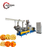 Machine à snacks automatique pour la production continue de boules de fromage, anneaux, bâtonnets et granulés soufflés