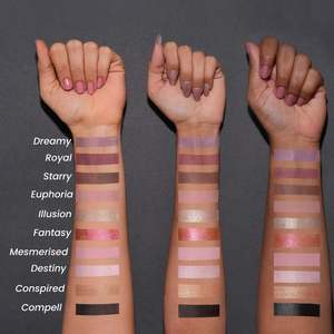 ¡Háblamos de hacerlo! Paleta de Sombras de Ojos Vegana, Resistente al Agua, Altamente Pigmentada, Libre de Tóxicos, Acabado Brillante, Más de Ocho Colores - Product Image 4