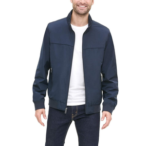 Venta al por mayor de moda al aire libre de la Universidad cortavientos cremallera Otoño e Invierno Unisex logotipo personalizado chaquetas de bombardero para los hombres - Product Image 6