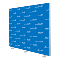 Pdyear prix d'usine lumière allumée double face cadre en aluminium affichage publicitaire impression personnalisée SEG boîte à lumière