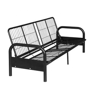 Đa Chức Năng Kim Loại <span class=keywords><strong>Sofa</strong></span> Giường Khung Ngày Giường Đồ Nội Thất Trong Nhà Chuyển Đổi Ngủ Gấp Đôi <span class=keywords><strong>Sofa</strong></span> Ghế Giường Cơ Sở - Product Image 1