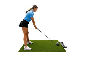 Tapis d'entraînement de golf – Tapis d'entraînement en gazon artificiel pour practice de golf en extérieur et entraînement de swing en intérieur/extérieur - Product Image 2